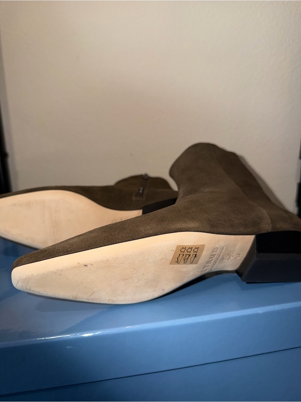 STAUD “Wally” Flat Ankle Boots EU 37 - Picture 10 of 16